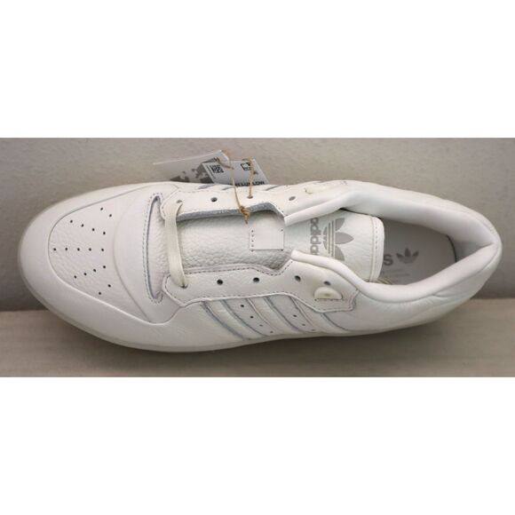 Adidas IF7184 Men's Sz 10 Women's Sz 11 White Leather Rivalry Lux Low Shoes - Picture 6 of 13